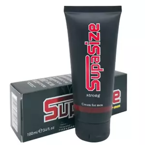 SUPASIZE Gel Oil Male Enhancement Massage Cream for Men 100 ML✅- UK Seller ✅ - Picture 1 of 4