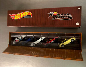 HOT WHEELS MOUNTAIN DRIFTERS SHIPPING CONTAINER BIN FACTORY SEALED BOX SET OF 5 