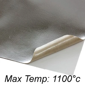 Hoja Adhesiva Aluminizada Sílice Barrera Térmica 18 x 18" (Enrollada) - Imagen 1 de 1