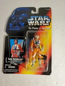 STAR WARS POWER OF THE FORCE / LUKE SKYWALKER X-WING ACTION FIGURE KENNER 1995 - Picture 1 of 9