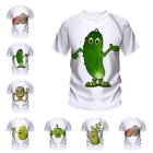 Fun vegetables And Fruits 3D Casual T-Shirt Women Men Kids Short Sleeve Tops