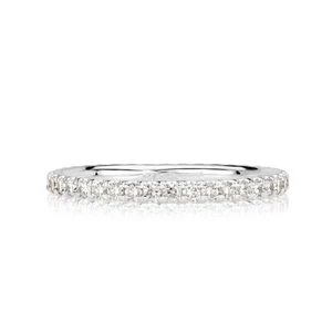 Mark Broumand 0.50ct Round Brilliant Cut Diamond Eternity Band in Platinum - Picture 1 of 4
