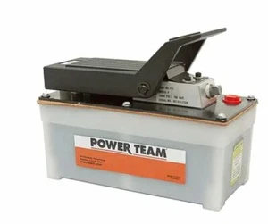 AUTO BODY FRAME MACHINE POWER TEAM PA6 OTC 4020 FOOT PEDAL PUMP USA BUILT - Picture 1 of 3