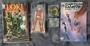 2023 Marvel Unlimited Plus Member Kit (Figura Marvel Legends Red Suit Nova) - Imagen 1 de 10