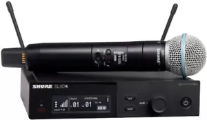 Sistema inalámbrico Shure con transmisor de mano SM58 modelo SLXD24/SM58-G58 - Imagen 1 de 1