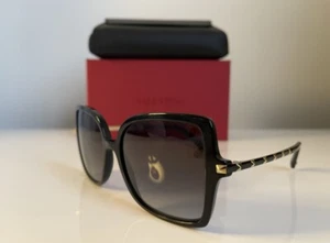 Valentino Garavani Sonnenbrille schwarz mit Nieten Größe 56 - Bild 1 von 8