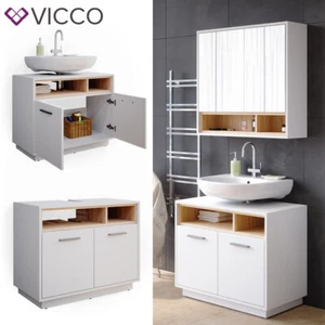 Waschtischunterschrank Waschbeckenunterschrank Waschtisch Beatrice 80cm Vicco  - Bild 1 von 7