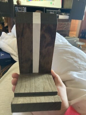 Tablet Holder iPad Holder Phone Stand Tablet Stand Genuine Wood - Image 1 of 3