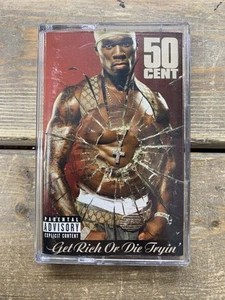 50 Cent Get Rich Or Die Tryin' U.S. Release Cassette Tape Rare Shady Records '03 - Picture 1 of 9