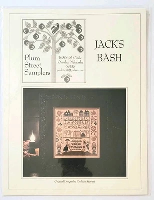 PLUM STREET SAMPLERS JACK'S BASH COUNTED CROSS STITCH PATTERN BOOKLET  - Image 1 of 3