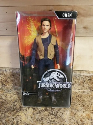 2017 Barbie Black Label Signature Collection Jurassic World Owen, NIB - Image 1 of 4