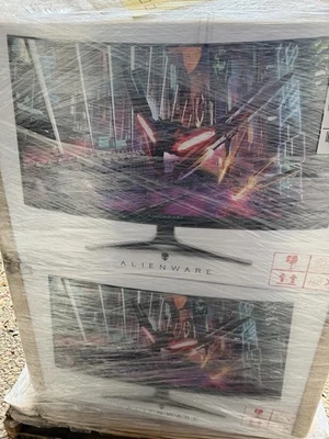 FACTORY NEW & SEALED Alienware - AW3225QF 32” QD-OLED Curved 4K UHD 240Hz G-SYNC - Image 1 of 2