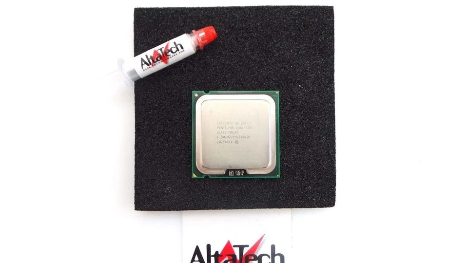 Intel SLA8Z Pentium E2160 Dual Core 2C 1.8GHz 1MB CPU Processor w/ Grease - Image 1 of 4