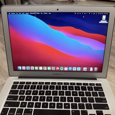 Apple MacBook Air 13" 2014 Core i5 1.4ghz 8GB ram 128GB SSD OS Monterey OS 12 - Image 1 of 4