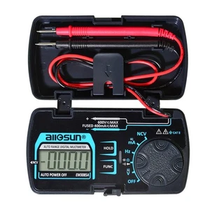 Auto Ranging Pocket Tiny Digital Multimeter, Mini Elektrischer Reisemesser AC/... - Bild 1 von 9