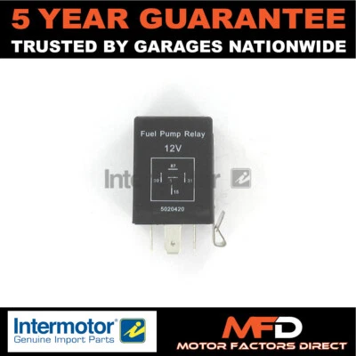 Intermotor Fuel Pump Relay Fits Ford Escort 1982-1990 1.6 2.0 59151MF - Image 1 of 2