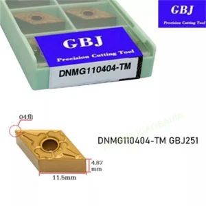 55 degrees DNMG110404-TM ZM251 DNMG331-TM CNC Carbide turning Inserts For steel - Picture 1 of 2
