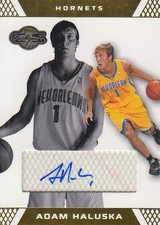 2007-08 Topps Co-Signers Rookie Autographs Gold Card #57 Adam Haluska /25 
