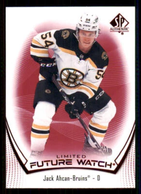 2021-22 SP Authentic Limited Red #107 Jack Ahcan FW - Image 1 of 2