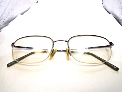 Flexon 606 by Marchon Lt Gunmetal 52-19-140 Mens Half-Rim Eyeglasses Frames - Image 1 of 4