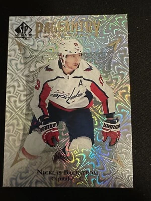 2021-22 SP Authentic Hockey #P-26 Pageantry Nicklas Backstrom - Image 1 of 2