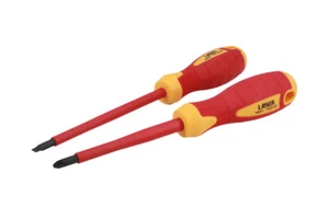 Juego de destornilladores aislados VDE Laser Tools 2 piezas 8388 - Imagen 1 de 1