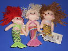 Kleine Meerjungfrau, Nixe, Poupetta, 3 Modelle zur Auswahl, Puppe, Stoffpuppe