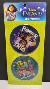 Disney Encanto 2 Pack Magnets Power Trio & Encanto Each 4" Across Party Favors - Picture 1 of 2