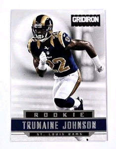 Panini Gridiron Trumaine Johnson 2012 novato St. Louis Rams RC #293 - Imagen 1 de 2