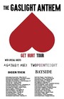 GASLIGHT ANTHEM / AGAINST ME! / BAYSIDE "GET HURT TOUR" 2014 CONCERT POSTER