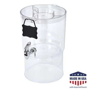 2.0 Gallon Party Top Beverage Dispenser, Clear - Picture 1 of 6