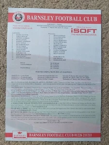 03/04 Barnsley vs Walsall (Pontins Reserve League Premier Divison) - Picture 1 of 2