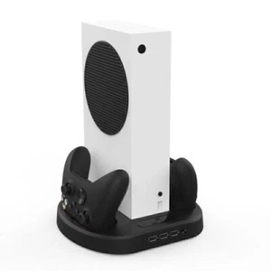Vertical Stand with 2 Fan Cooling Station USB HUB For Xbox Series S Console - Picture 1 of 7