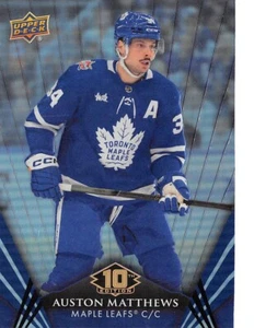 2024-25 Upper Deck Tim Hortons #34 Auston Matthews - Picture 1 of 2