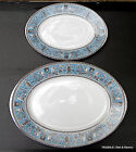 *** SANGO fine china CORNWALL pattern Imperial Deluxe ~ 2 Platters ~ 16" & 12"
