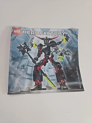 Lego Hero Factory  Booklet  #6203 - Image 1 of 4