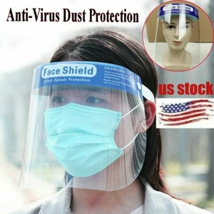 Protector transparente antisalpicaduras de aceite a prueba de polvo de seguridad unisex - Imagen 1 de 9