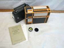 Kodak Cine-Eight Model 20 8mm Movie Camera Wind Up Eight 8 mm w/Art Deco Box