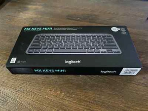 Logitech MX Keys Mini Clavier sans Fil (Graphite), Français - Photo 1/7