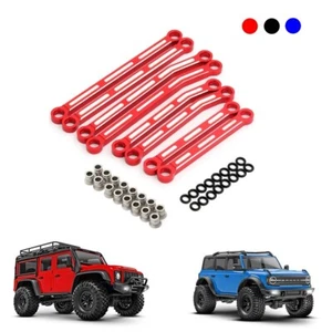 For 1/18 Traxxas TRX4M RC Crawler Car Aluminum Chassis Linkage High Link Tie Rod - Picture 1 of 11