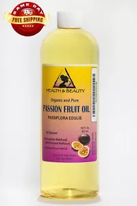 PASSION FRUIT / MARACUJA OIL REFINED ORGANIC COLD PRESSED FRESH 100% PURE 48 OZ - Picture 1 of 12