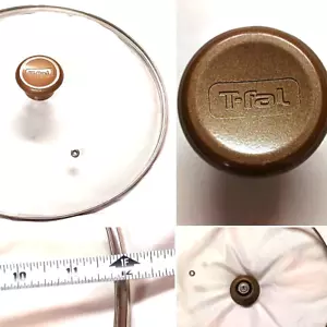 T-FAL GLASDECKEL ERSATZ 12" MIT ENTLÜFTUNGSRUNDKNOPF KULINARISCH - Bild 1 von 7