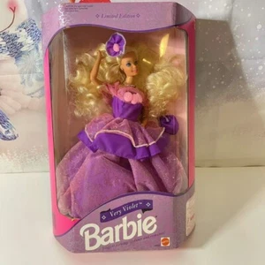 Barbie Very Violet Doll 1859 Mattel 1992 New in Box - Picture 1 of 8