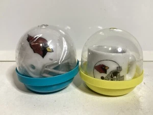 Arizona Cardinals Miniature Football Helmet & Mug NFL Vending Machine Capsules - Picture 1 of 5