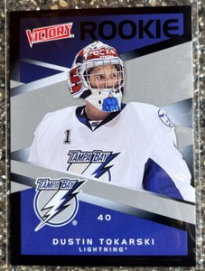2010-11 Upper Deck Victory Black Dustin Tokarski #246 Rookie RC Lightning A041