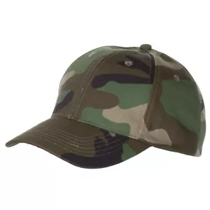 Gorra de béisbol verano EE. UU. sombrero tamaño ajustable bosque camping al aire libre - Imagen 1 de 2