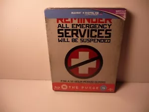 Steelbook The Purge Blu-ray Brand-New Sealed - Picture 1 of 2