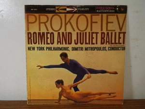 PROKOFIEV BALLET ROMEO & JULIET BALLET MITROPOULOS LP VINYL ALBUM - Foto 1 di 4
