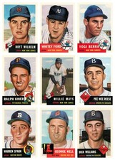 1991 Topps Baseball Archives - 1953 HOF's U-Pick 37- 333 NM