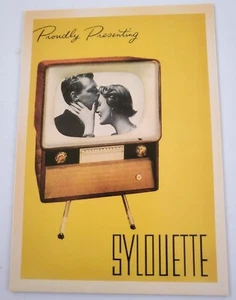 Proudly Presenting Sylouette Televisions (Reproduction Postcard) - Picture 1 of 4